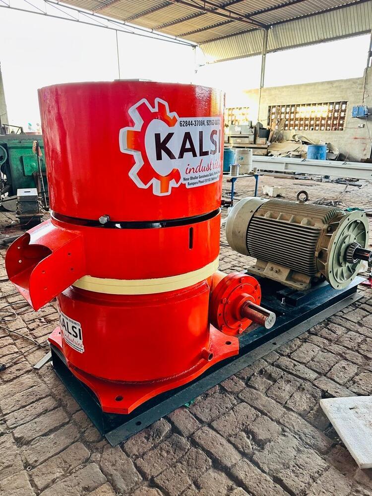 Flat Die Pellet Mill - Color: Red And Grey
