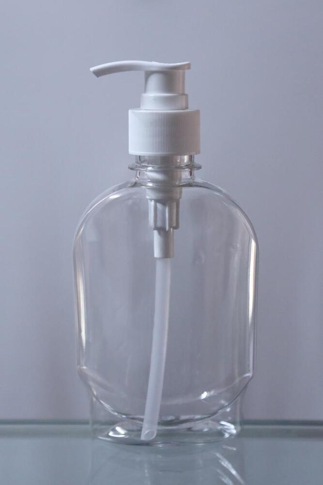 Pet Hand Wash Bottle 250 Ml - Color: Transparent