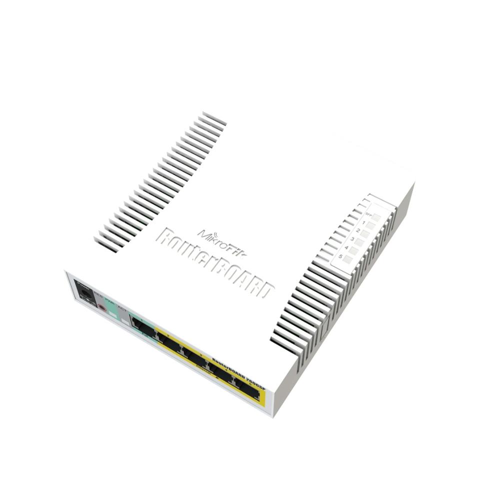 Mikrotik Routerboard Rb260Gsp (Css106-1G-4P-1S) 5 Port Gigabit Poe Smart Switch - Features: Good Quality