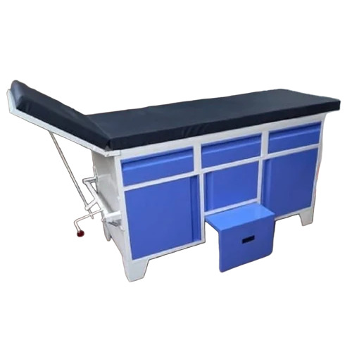 Hospital Examination Blue Cut Bed - Feature: High Quality