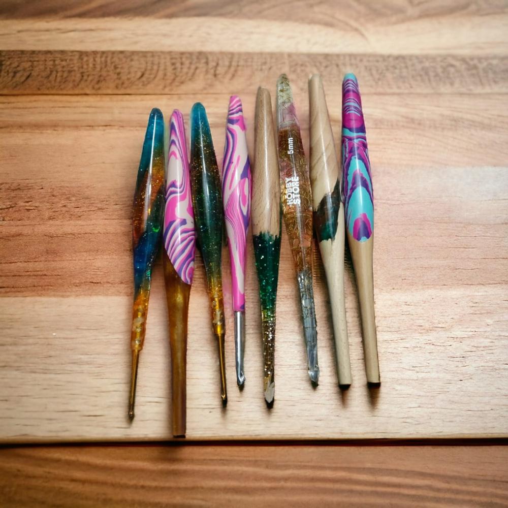 Resin Crochet Hooks
