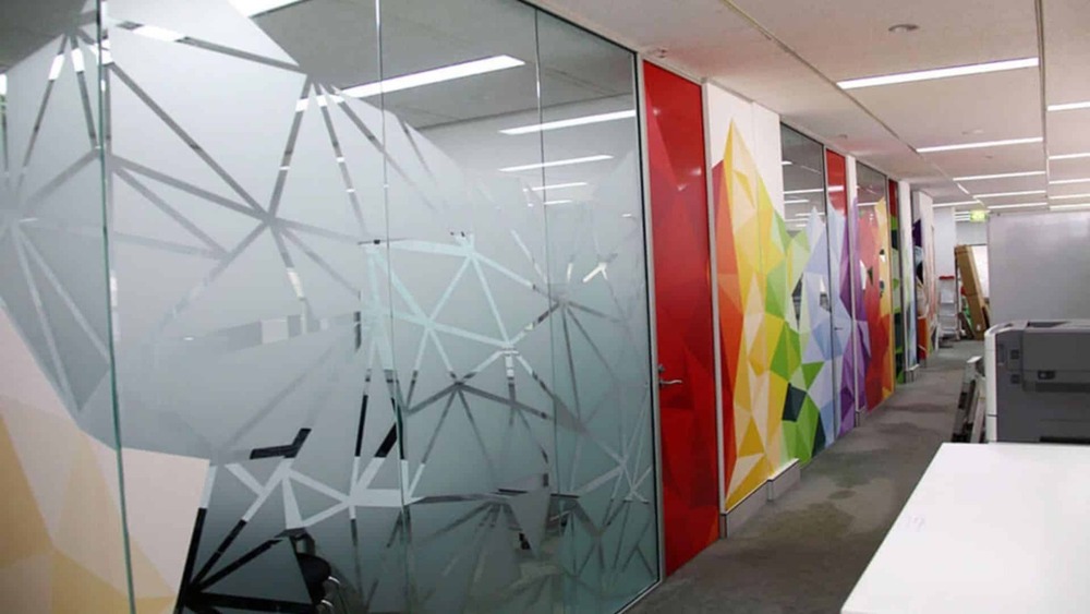 Glass Frosting - Color: Transparent