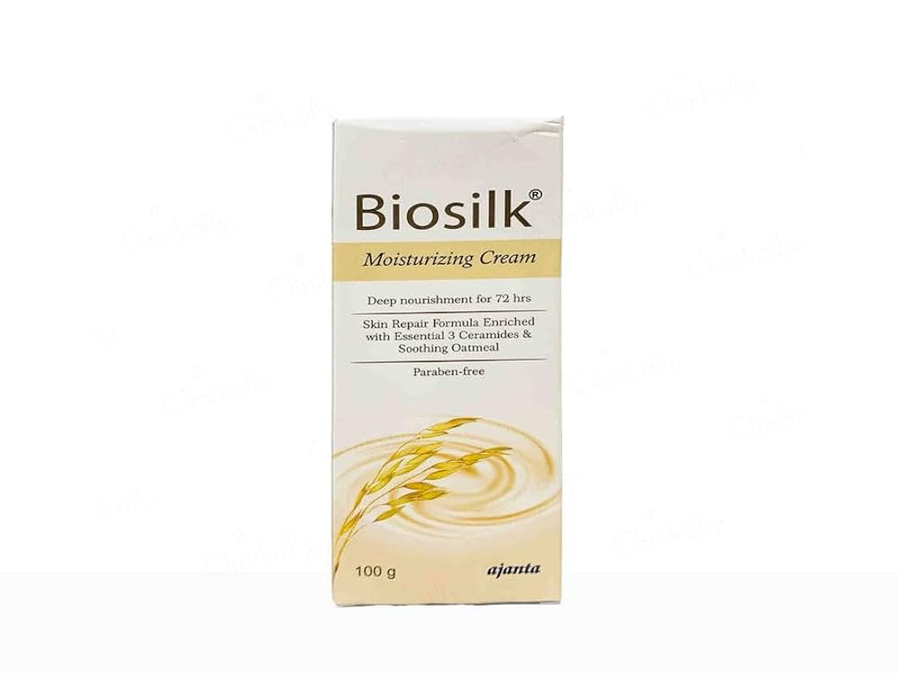Biosilk Moisturizing 100Gm Cream - Drug Type: General Medicines
