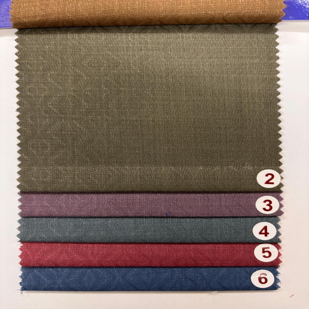 Poly Linen Jaquard - Application: Shirting Fabric