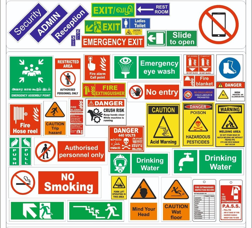 Industrial Safety Signage