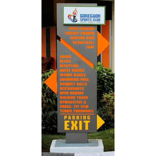 Led Totem Board - Application: Advertisement