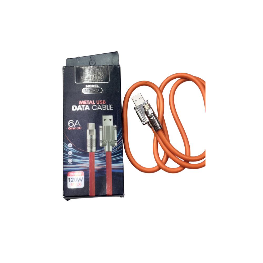 Android Metal Data Cable - Body Material: Plastic