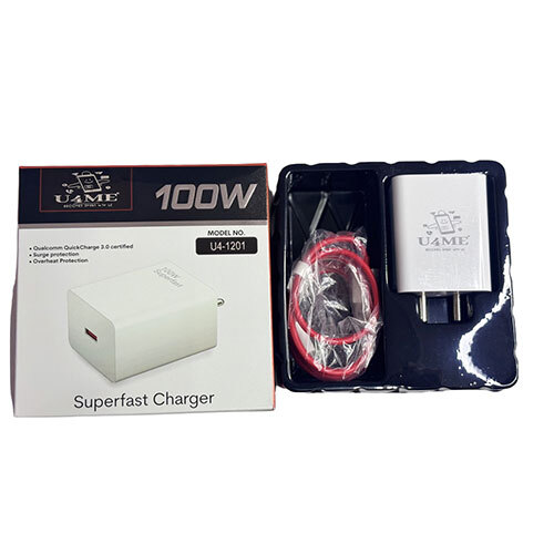 100W सुपरफास्ट चार्जर