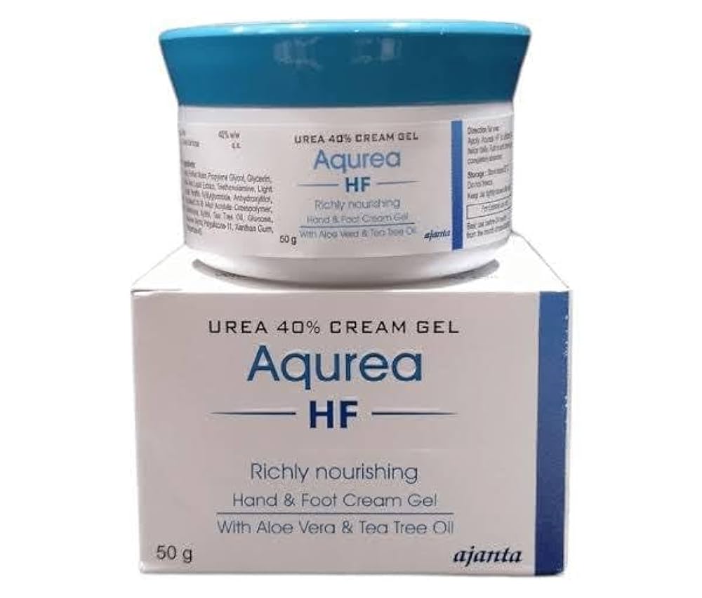 Aqurea-hf Urea 40% Hand & Foot Cream Gel 50gm