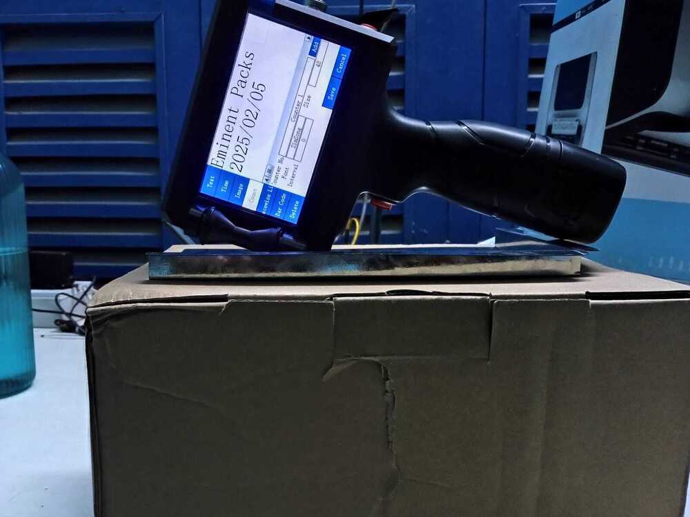 Hand Inkjet Batch Coding Machine - Automatic Grade: Semi-Automatic