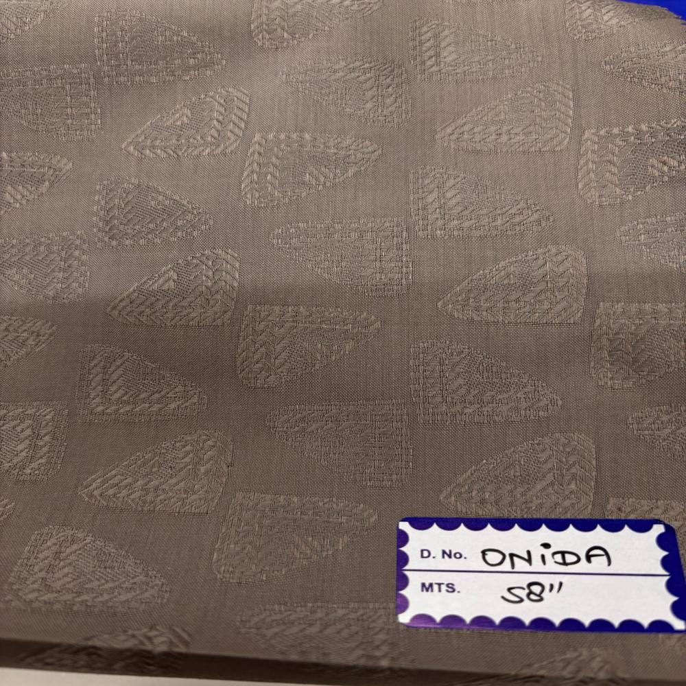 Satin Jaquard Fabric - Color: Multicolor