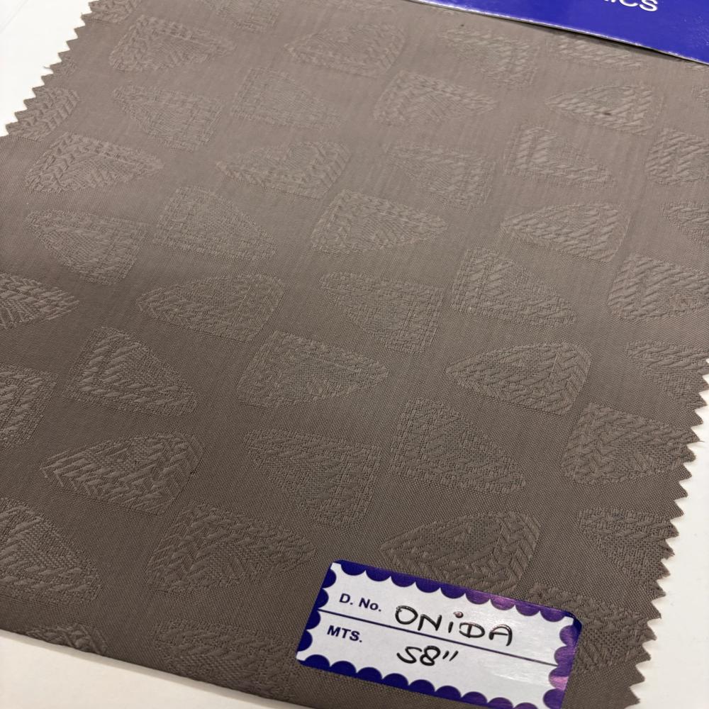 Satin Jaquard Fabric - Color: Multicolor