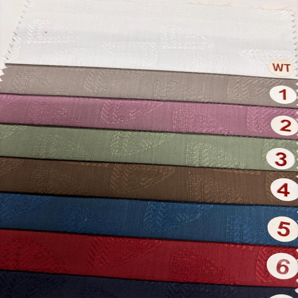 Satin Jaquard Fabric - Color: Multicolor