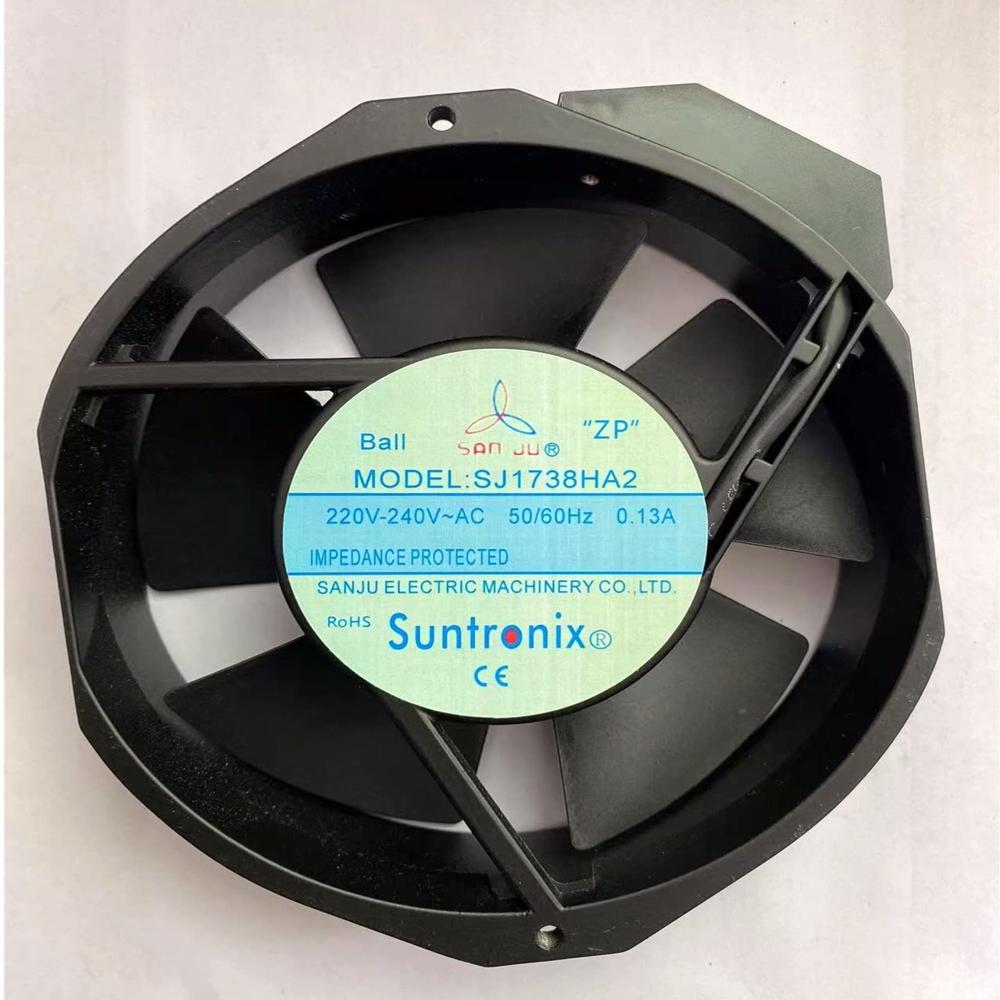 SJ SJ1738HA2 220/240V AC 50/60Hz 0.13A 12038mm METAL Axial Cooling Fan