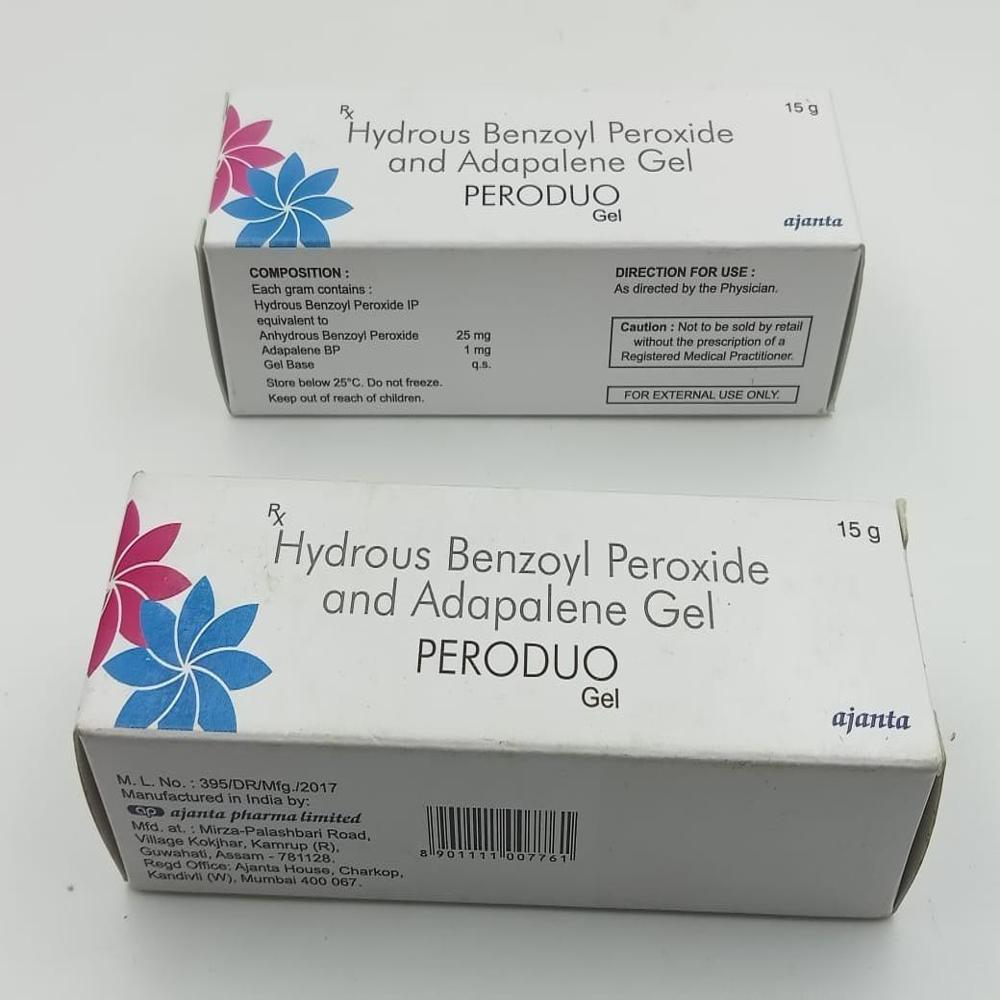 Peroduo Adapalene + Benzoyl Peroxide Gel 15gm