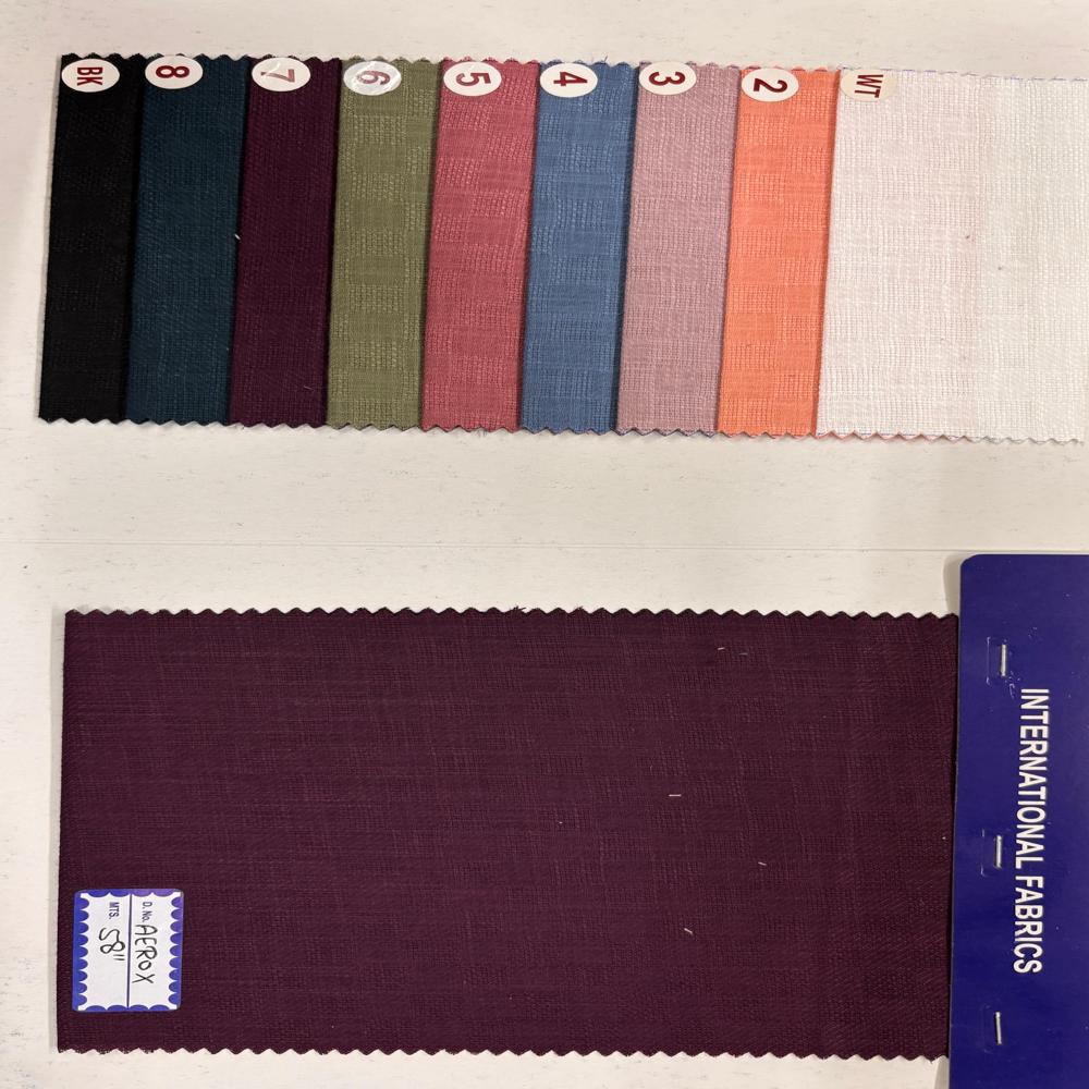 LINEN COTTON DOBBY FABRIC