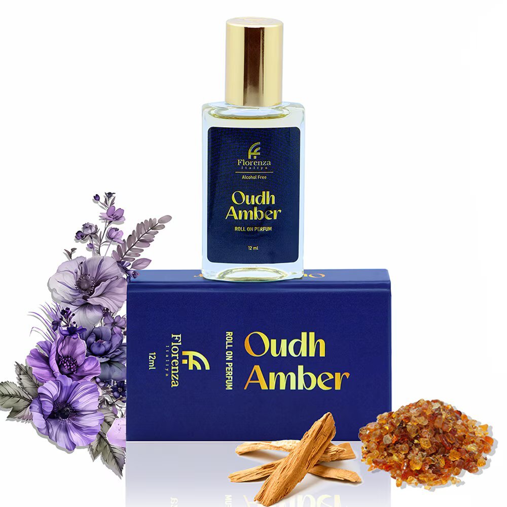 12Ml Warmth Of Oud And Amber Oudh Amber Roll - Color: Blue