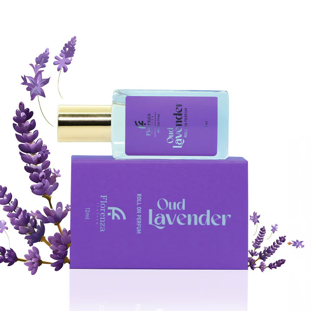 12Ml Oud Lavender Roll On - Color: Purple