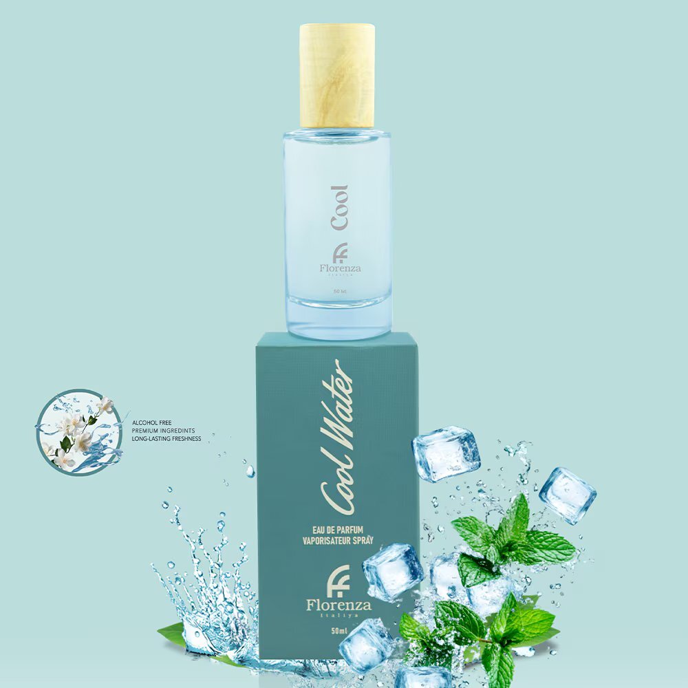 50Ml Cool Water-Refreshing Aquatic Essence - Color: Green