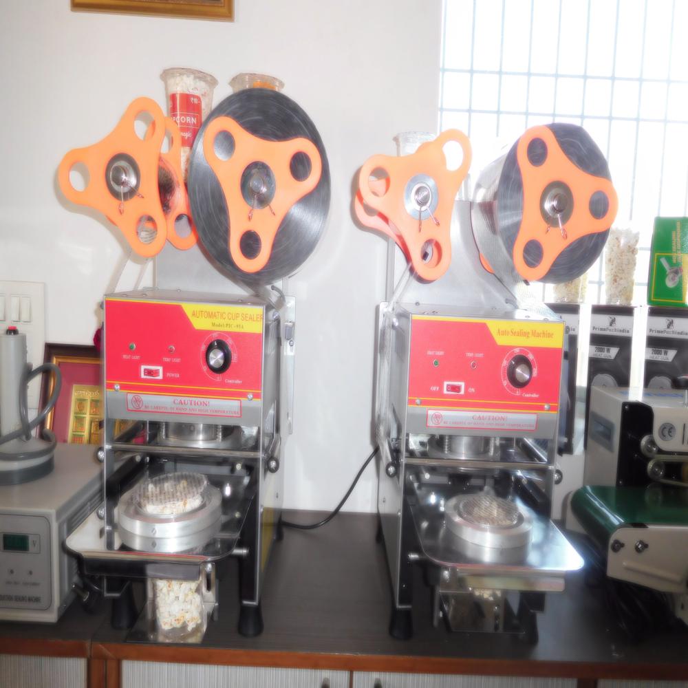 Semi Auto Popcorn Glass Packing Machine