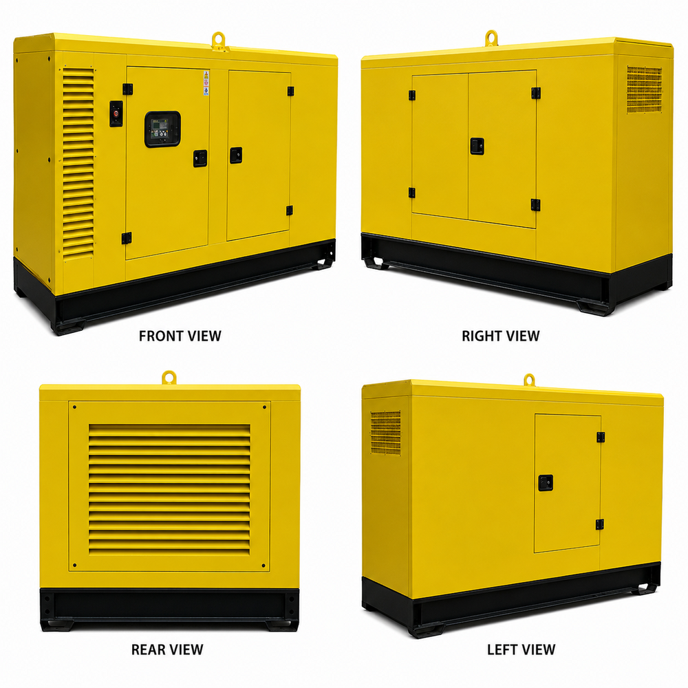 Electric Power Generator - Color: Yellow