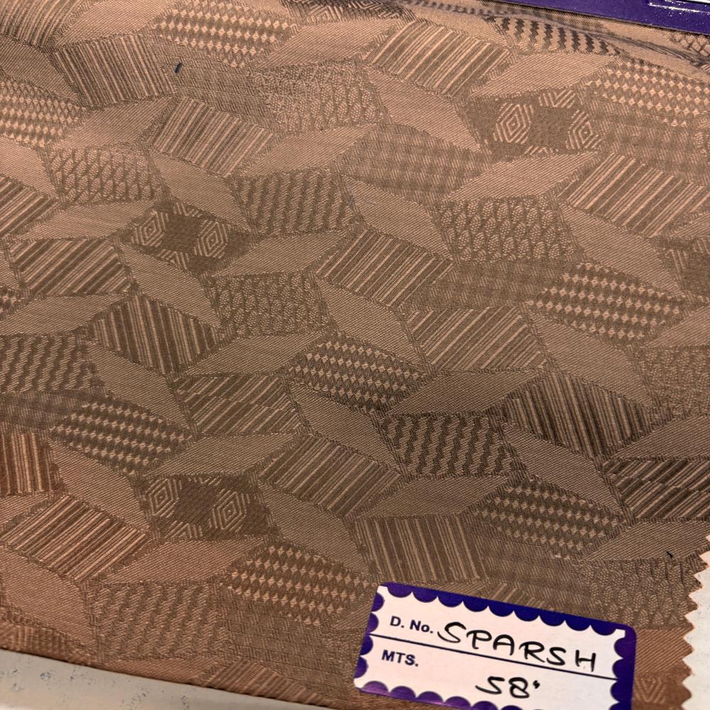 COTTON SATIN JAQUARD FABRIC