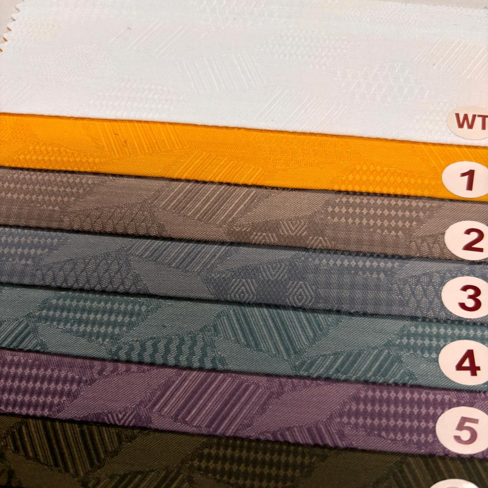 COTTON SATIN JAQUARD FABRIC