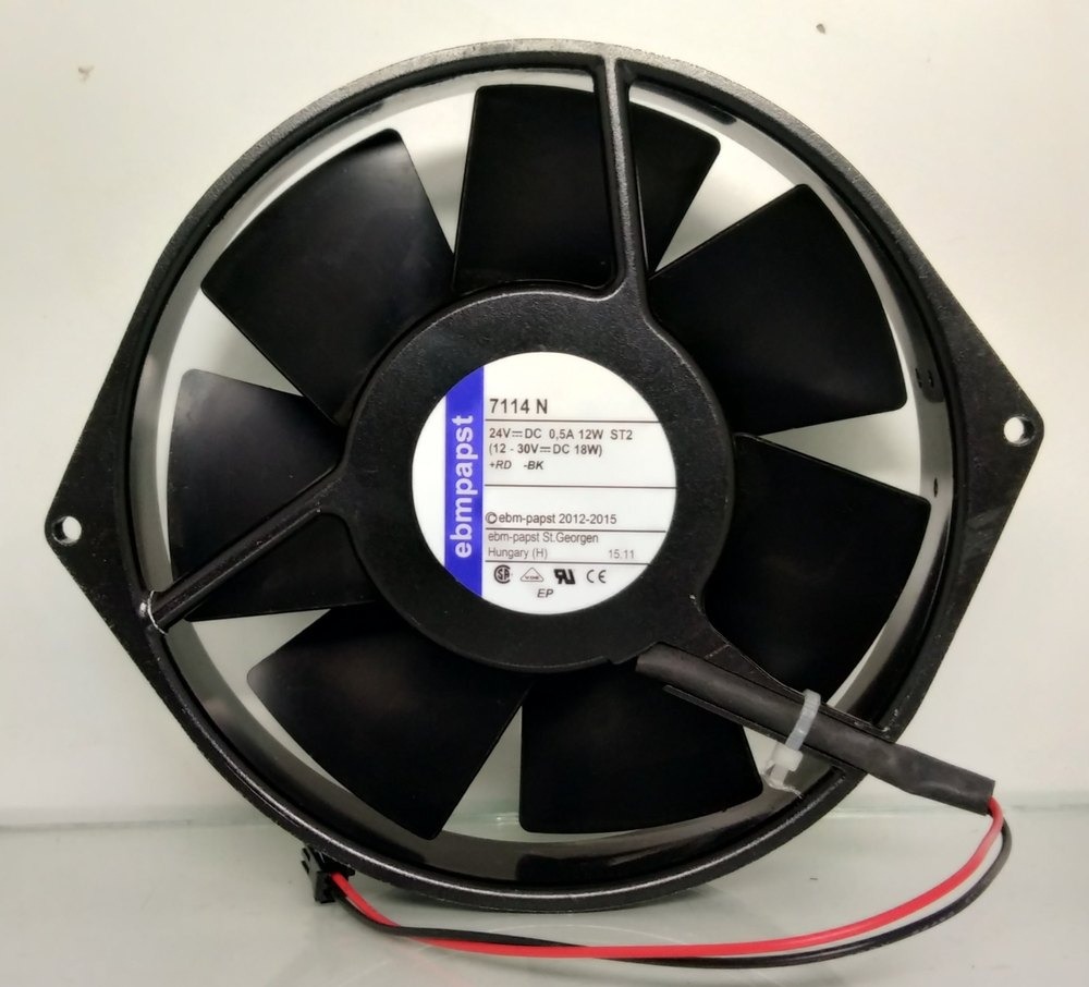 EBM PAPST 7114 N 24V DC 12W 15038mm METAL Axial For Industrial Cooling Fan