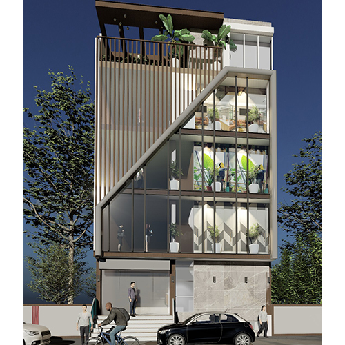 Commercial Exterior and Interior Designing