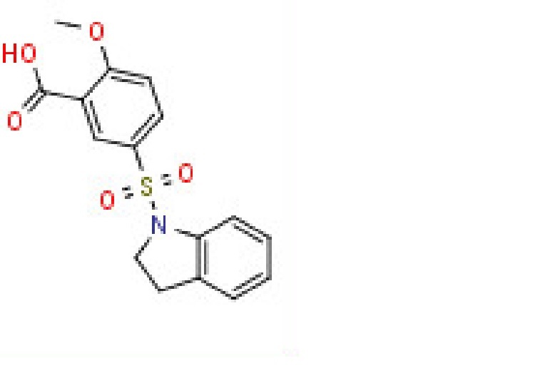 5-(2,3-Dihydro-indole-1-sulfonyl)-2-methoxy-benzoic acid