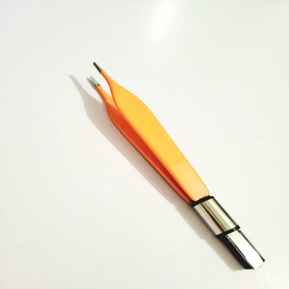 Non-stick Bipolar Adson Forcep With Bipolar Cable - Warranty: Yes