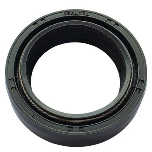 25X37X5 Three Wheeler Oil Seal - Color: Black