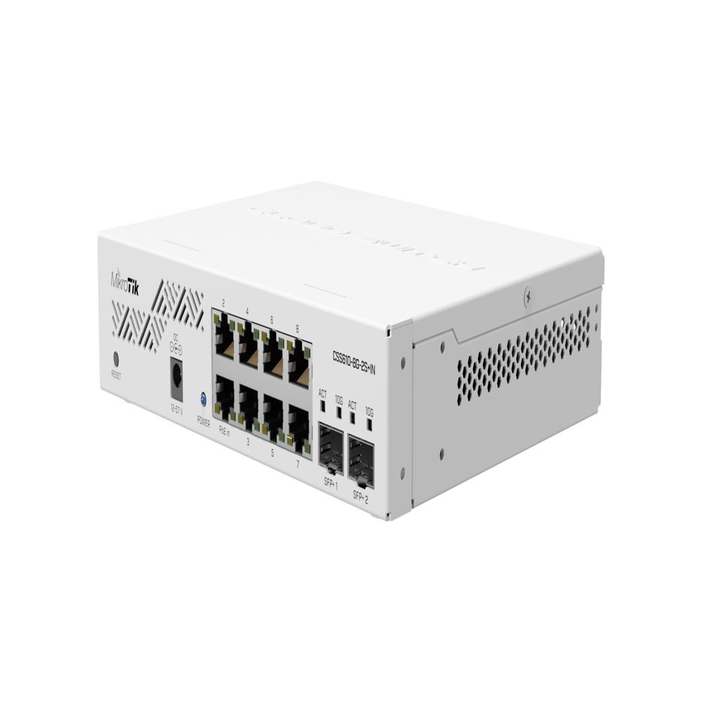 Mikrotik Cloud Smart Switch (Css610-8G-2S+In) - Features: Good Quality
