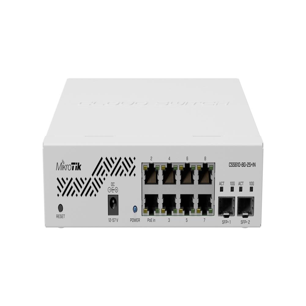 Mikrotik Cloud Smart Switch (Css610-8g-2s+in) - Features: Good Quality