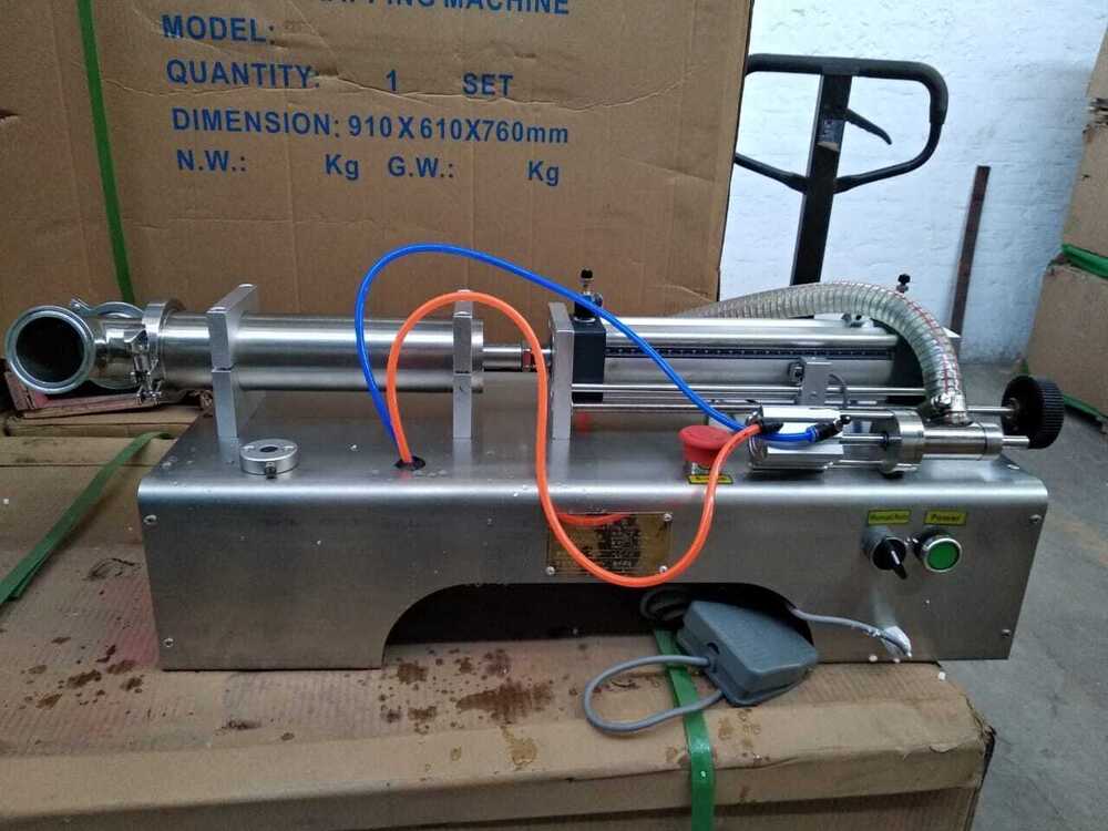 Pneumatic Liquid Fillingmachine - Application: Food