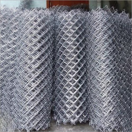 14 Gauge Chain Link Wire Mesh - Color: Silver