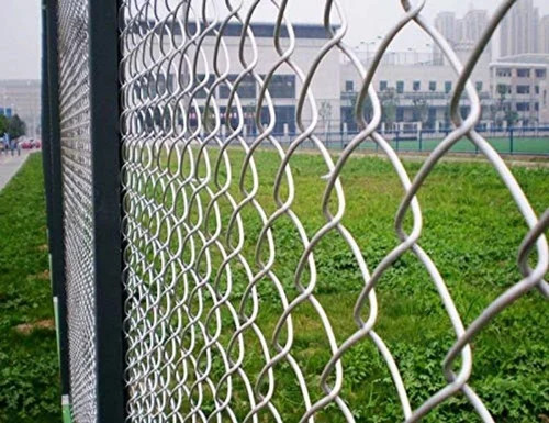 Wire Mesh Fence - Color: Grey
