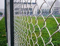 Wire Mesh Fence - Color: Grey