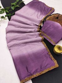heavy satin silk saree
