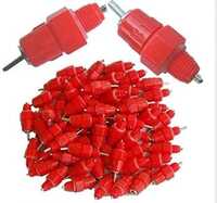 Poultry Nipple Drinker - Color: Red