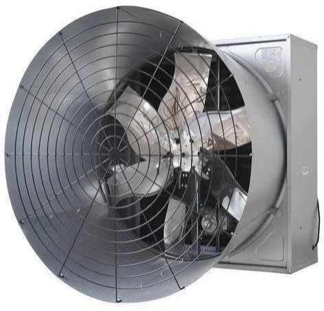 Poultry Exhaust Fan - Blade Material: Steel