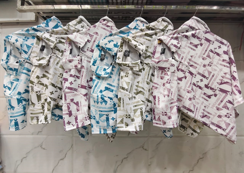 Mens Printed T-Shirt - Color: Multicolor