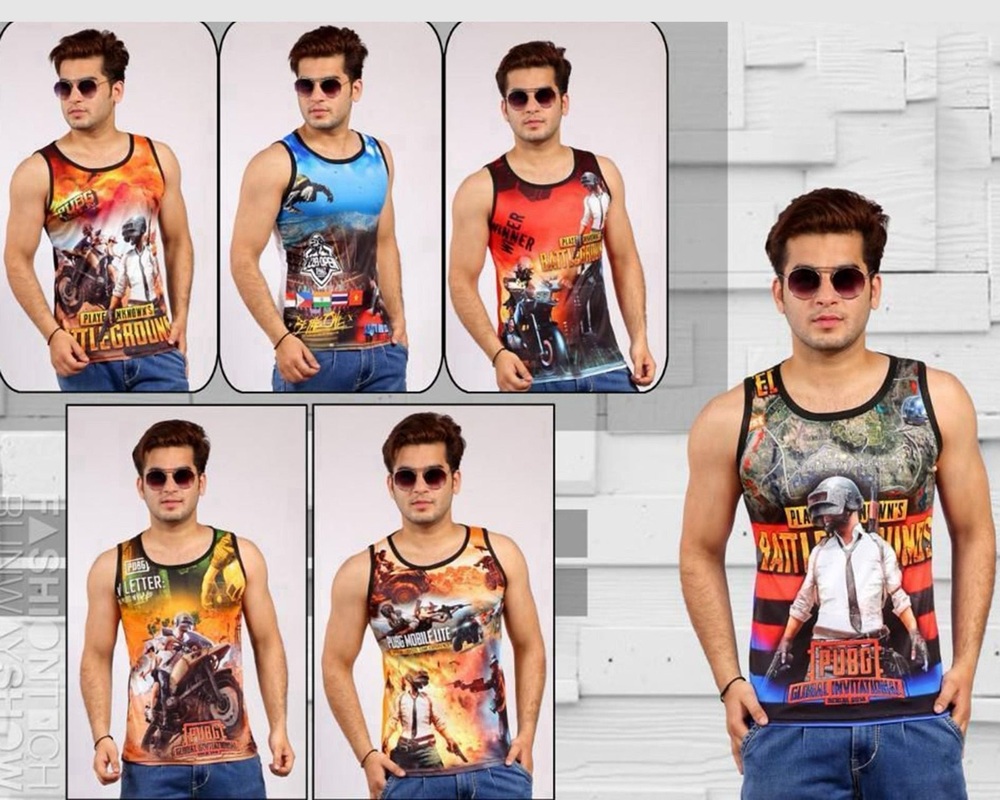 Mens Lycra Sports Vest