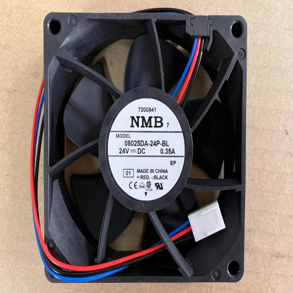 NMB MAT 08025DA-24P-BL 24V 0.35A 8CM 8025mm 3-line chassis power mute Axial Cooling Fan