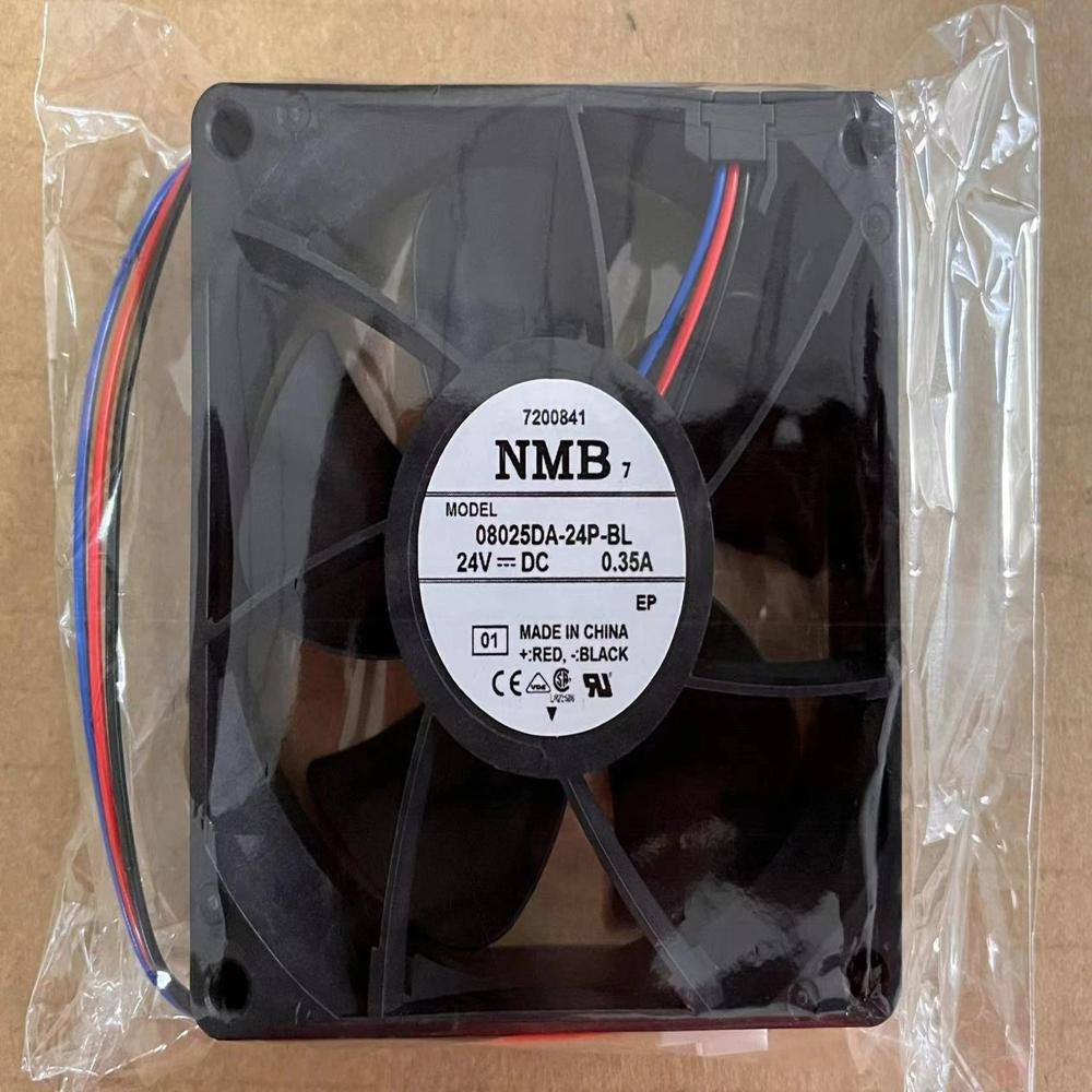 NMB MAT 08025DA-24P-BL 24V 0.35A 8CM 8025mm 3-line chassis power mute Axial Cooling Fan