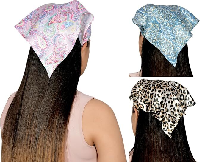 Ladies Printed Polyester Bandana