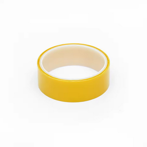 Low MOQ High Temperature PET Yellow Polyester Tape Silicone Adhesive