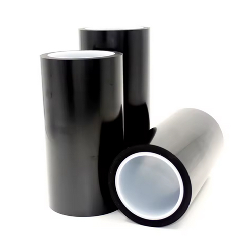 Hot Selling Sillicon Adhesive Pet Black Film Polyester Tape - Length: 10-25 Meter (M)