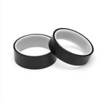 निर्माता 250 सेल्सियस काला फिल्म सिलिकॉन चिपकाने वाला PI पॉलीइमाइड टेप