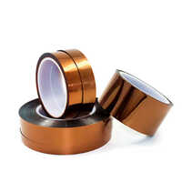 Golden Finger Amber Pi Polyimide Tape Film Rolls Heat Resistant - Length: 20-30  Meter (m)